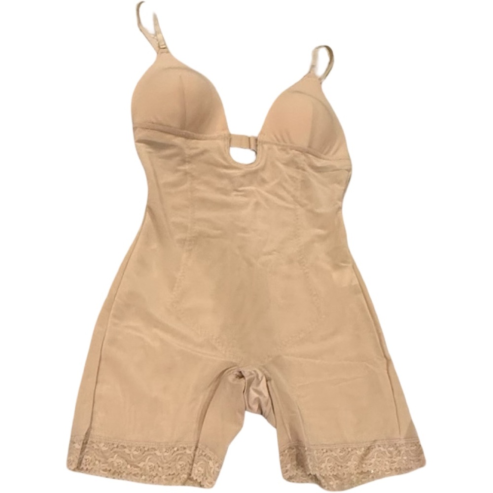 Elegant Tan Women's Shapewear Bodysuit